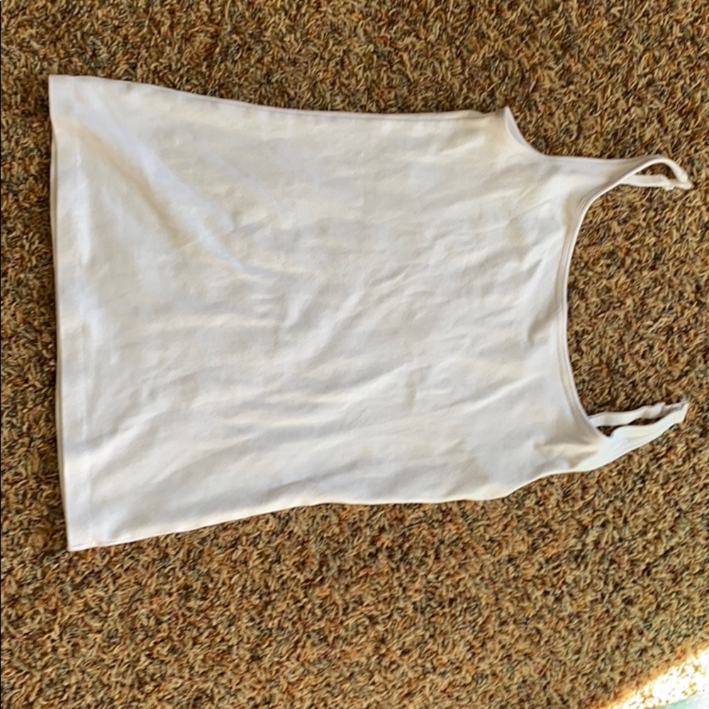 White tank top